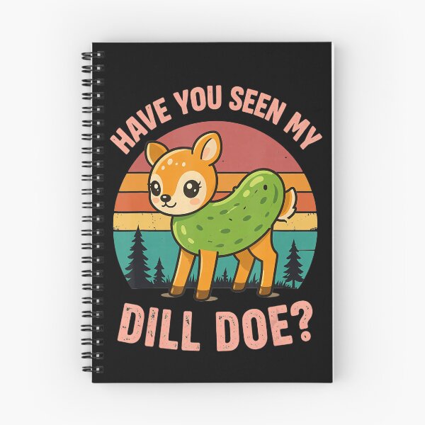 Item preview, Have You Seen My Dill Doe Funny Pickle Deer Pun designed and sold by VioletNance.