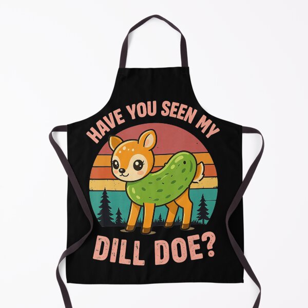 Item preview, Have You Seen My Dill Doe Funny Pickle Deer Pun designed and sold by VioletNance.