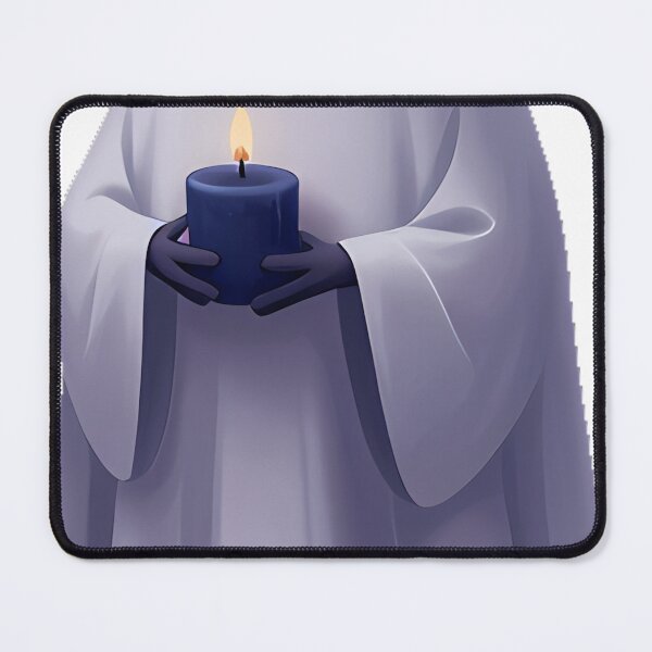 Item preview, Ghost Frog with Round Candle designed and sold by IllumeInk.