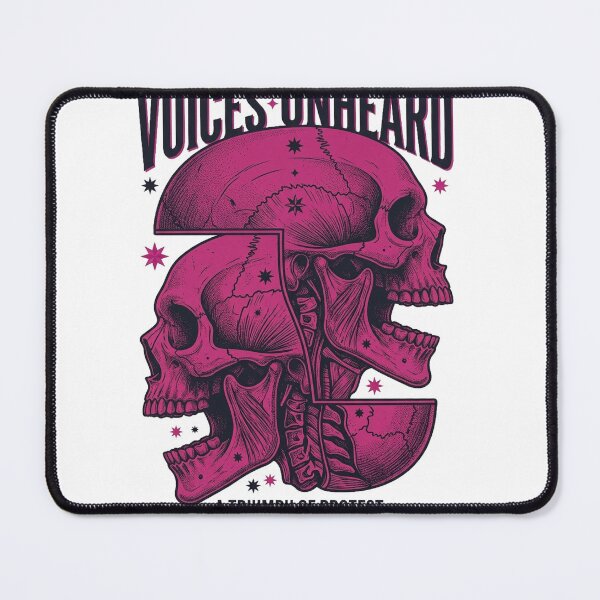 Item preview, Voices Unheard – A Triumph of Protest Skull Art designed and sold by @SHINTOSARTSTORE.