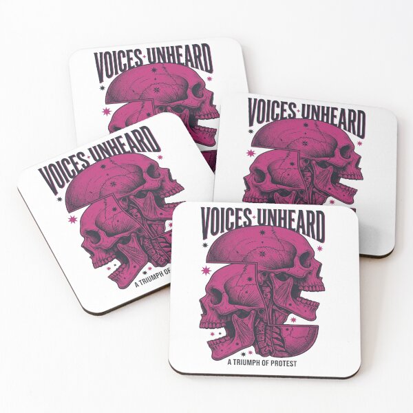 Item preview, Voices Unheard – A Triumph of Protest Skull Art designed and sold by @SHINTOSARTSTORE.