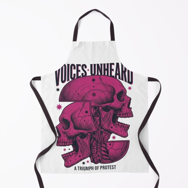 Item preview, Voices Unheard – A Triumph of Protest Skull Art designed and sold by @SHINTOSARTSTORE.