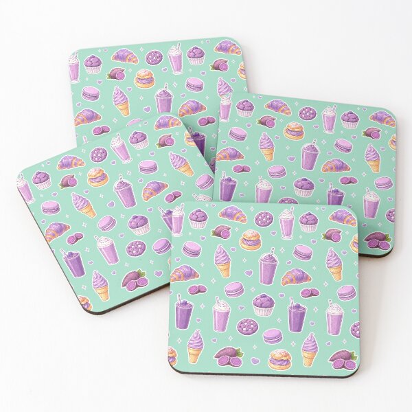 Item preview, Ube Dessert Purple Yam Aesthetic - Filipino Food Illustration designed and sold by merchxwear.
