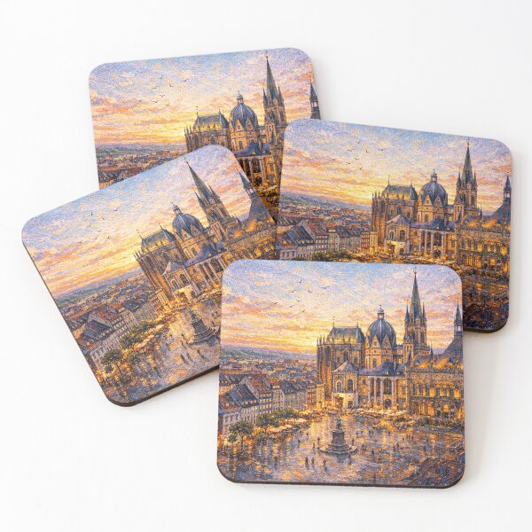 Item preview, A painting of Aachen, Germany – A Beautiful place in Europe. designed and sold by GalleryKauffeld.