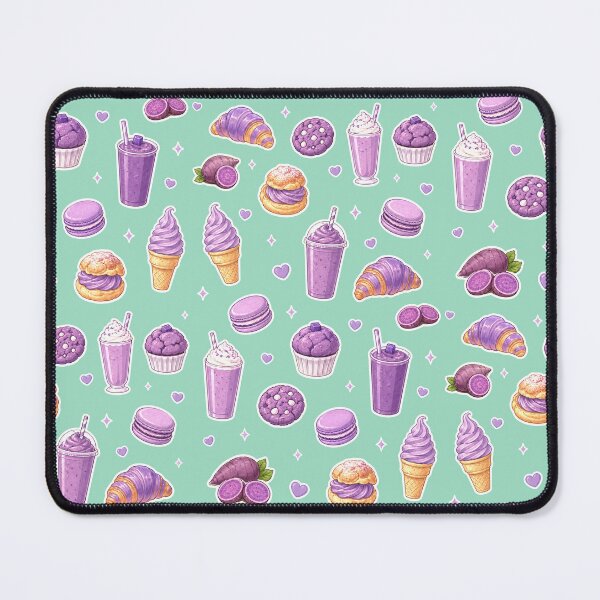 Item preview, Ube Dessert Purple Yam Aesthetic - Filipino Food Illustration designed and sold by merchxwear.