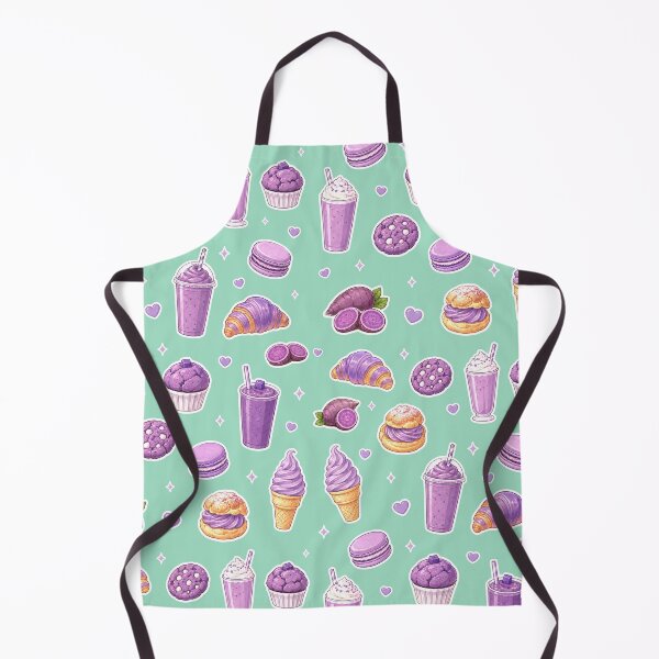 Item preview, Ube Dessert Purple Yam Aesthetic - Filipino Food Illustration designed and sold by merchxwear.