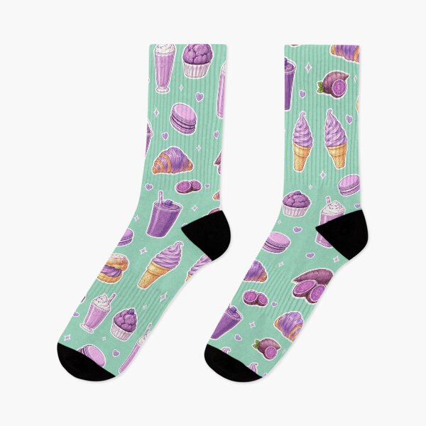 Item preview, Ube Dessert Purple Yam Aesthetic - Filipino Food Illustration designed and sold by merchxwear.