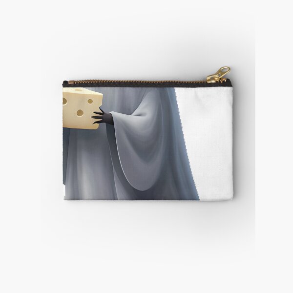 Item preview, Ghost Mouse with Cheese Wedge designed and sold by IllumeInk.