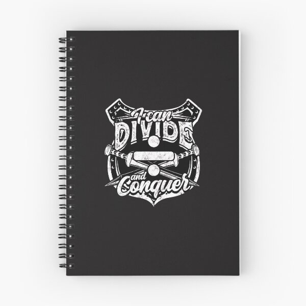 Item preview, I Can Divide and Conquer Distressed Emblem Graphic designed and sold by vfopxxiis.