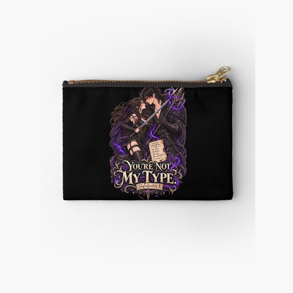 Item preview, You’re Not My Type – Funny Dark Romance Couple designed and sold by JPCuteDesign.