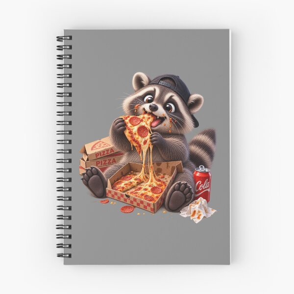 Item preview, Cute Raccoon Eating Pizza – Funny Pizza Lover designed and sold by LST-Desings.