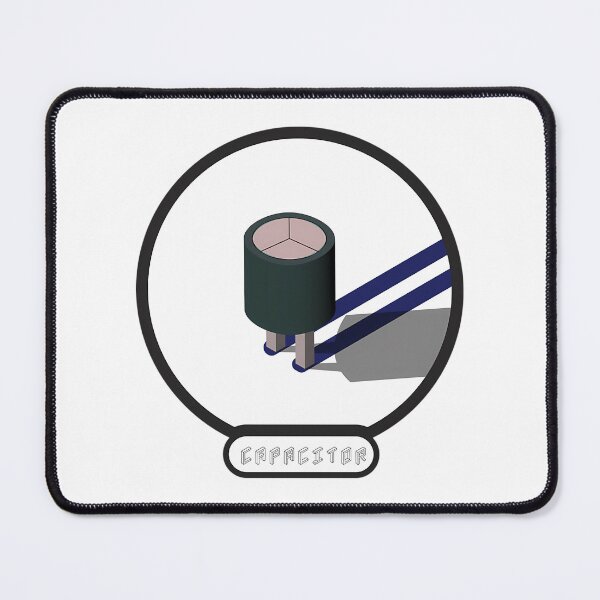 Item preview, Isometric Capacitor designed and sold by MiniDaisyStored.