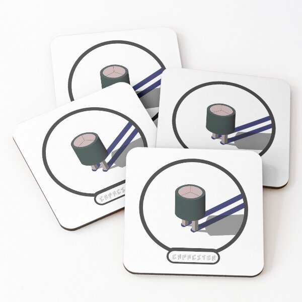 Item preview, Isometric Capacitor designed and sold by MiniDaisyStored.