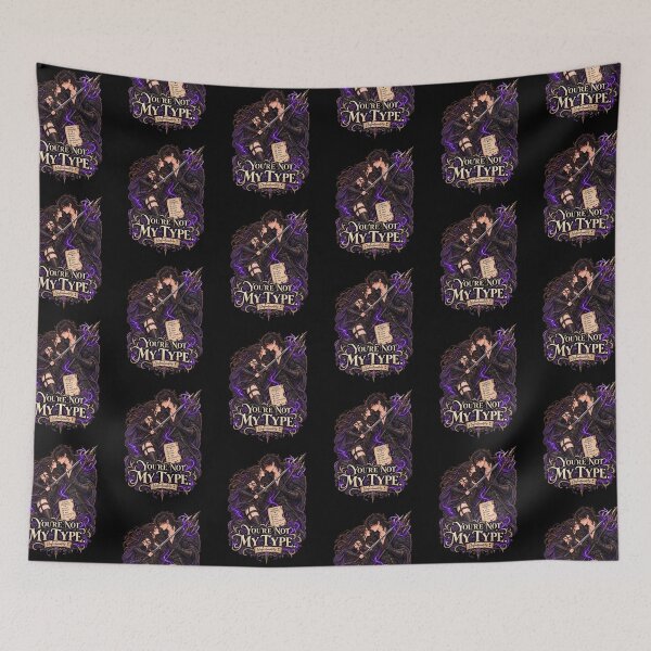 Item preview, You’re Not My Type – Funny Dark Romance Couple designed and sold by JPCuteDesign.