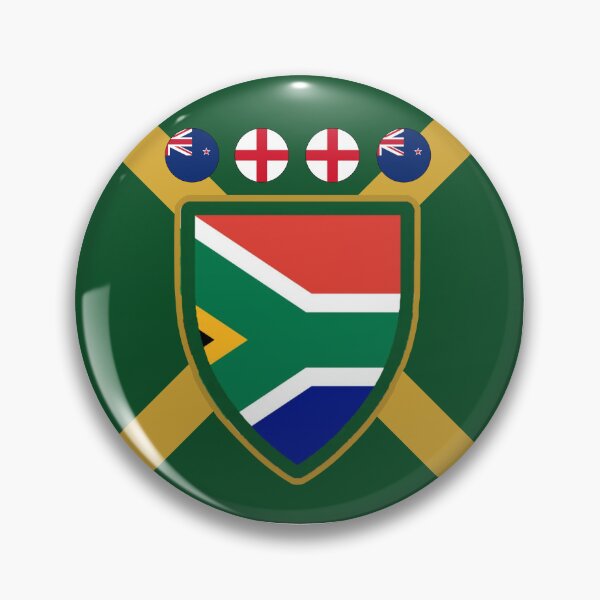 Item preview, South Africa Springboks 4x World Champions - Rival Finals Crest designed and sold by p-Phictures4.