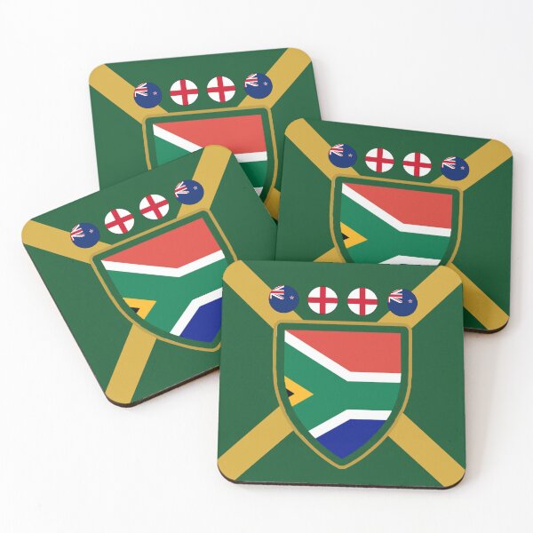 Item preview, South Africa Springboks 4x World Champions - Rival Finals Crest designed and sold by p-Phictures4.