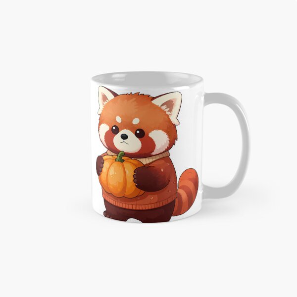 Item preview, Red Panda in Rust Sweater designed and sold by pumsquare.