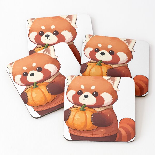 Item preview, Red Panda in Rust Sweater designed and sold by pumsquare.