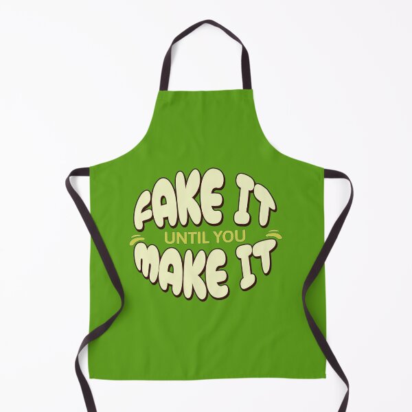 Item preview, Fake It Until You Make It – Funny Motivational Retro Quote designed and sold by Mavriboy.