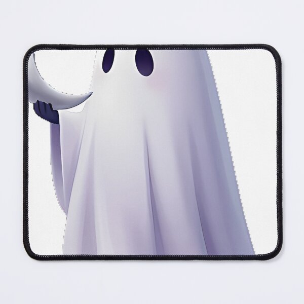 Item preview, Ghost Unicorn with Crescent Moon designed and sold by IllumeInk.