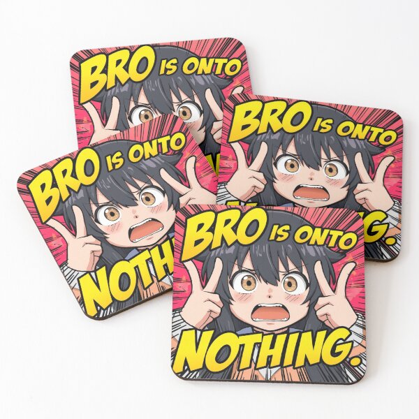 Item preview, concern meme bro is onto nothing T-Shirt, Anime Reaction Meme, Funny Manga Humor, Kawaii Character Joke, Otaku Graphic Tee designed and sold by pawsome purrfect.