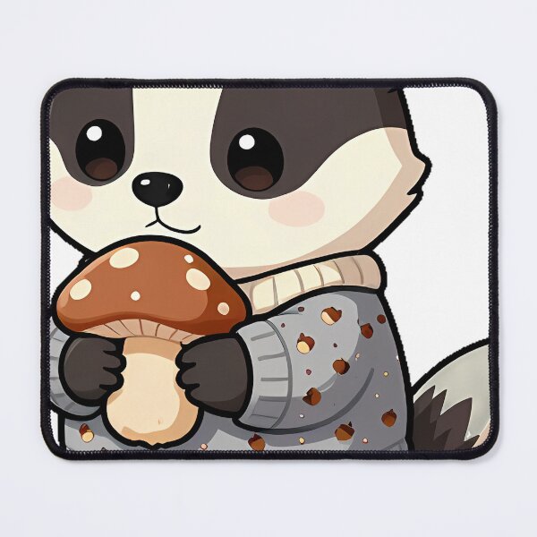 Item preview, Badger in Grey Striped Sweater designed and sold by pumsquare.
