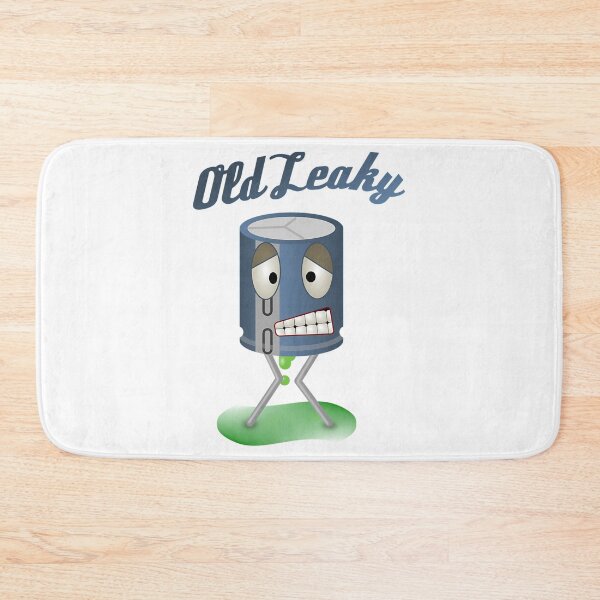 Item preview, Old Leaky Capacitor Cartoon designed and sold by MiniDaisyStored.