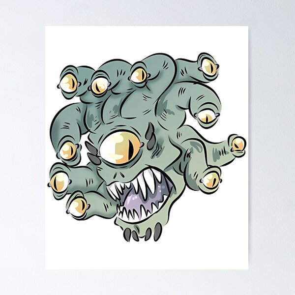 Item preview, Grey Beholder designed and sold by ShibumiStyles.