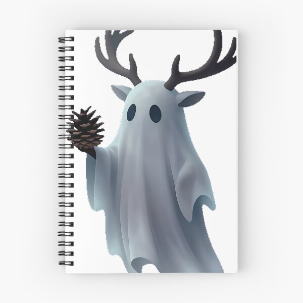 Item preview, Ghost Elk with Pinecone designed and sold by IllumeInk.