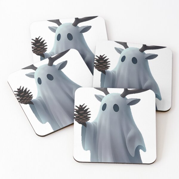 Item preview, Ghost Elk with Pinecone designed and sold by IllumeInk.