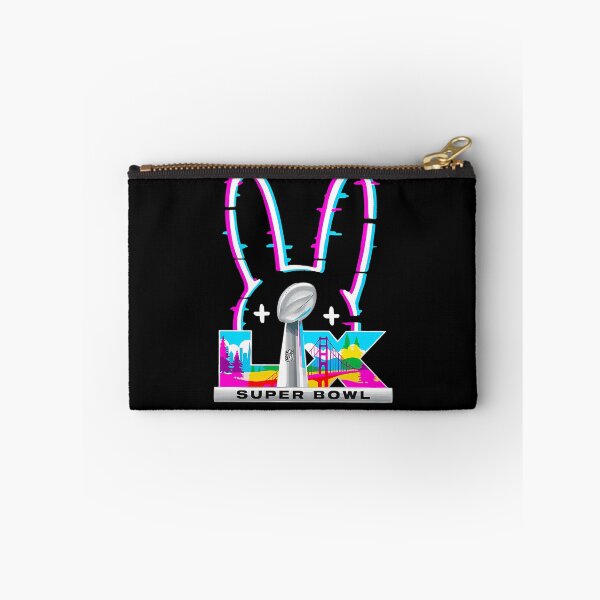Item preview, Neon Glitch Bunny Ears With Super Bowl Trophy designed and sold by AymanSchools.