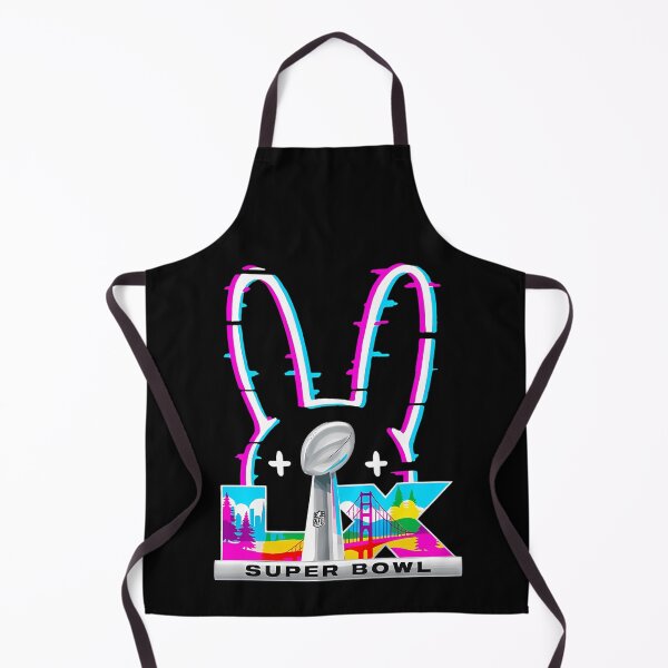 Item preview, Neon Glitch Bunny Ears With Super Bowl Trophy designed and sold by AymanSchools.