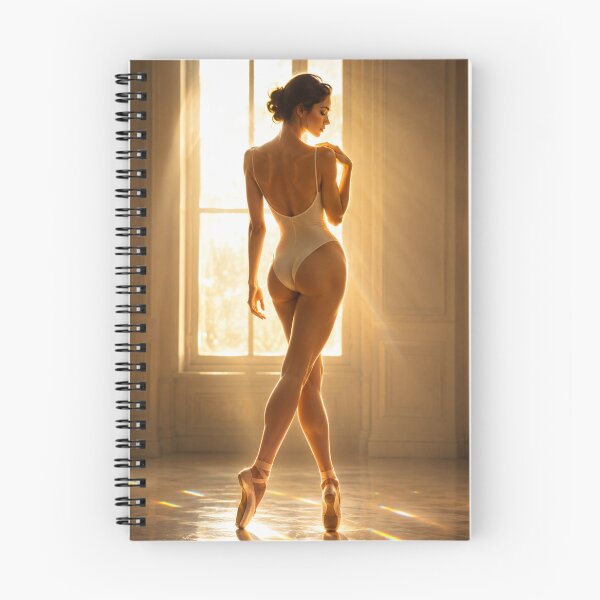 Item preview, Golden Back — Elegant Ballerina in Golden Backlight designed and sold by SEIMEI2025.