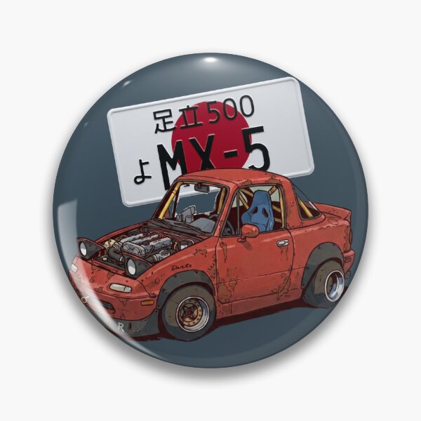 Item preview, Japanese License Plate Miata NA - JDM Drift Build designed and sold by Fuel-Shirts.