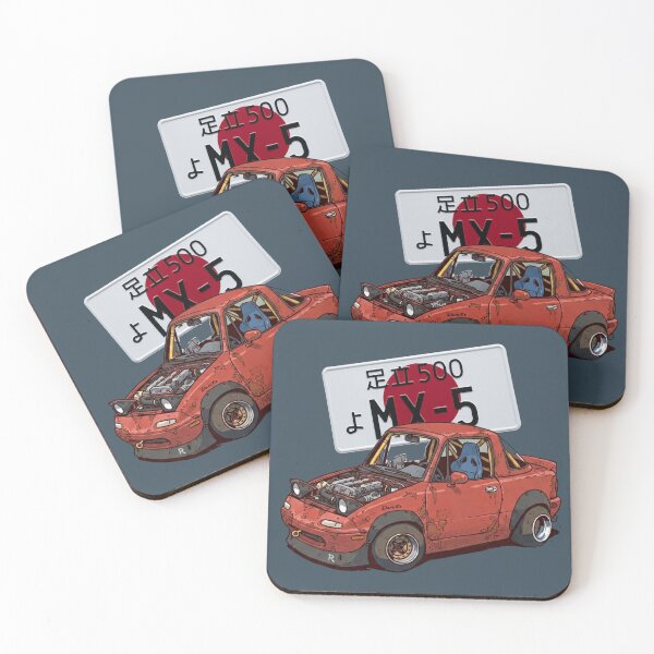Artikelvorschau, Japanisches Kennzeichen Miata NA - JDM Drift-Umbau entworfen und verkauft von Fuel-Shirts.