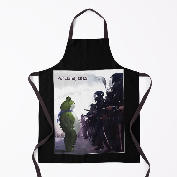 Item preview, Green Mascot Suit Facing Police Line designed and sold by AymanSchools.