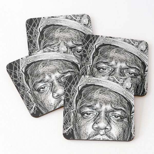 Item preview, Biggie smalls scribel art designed and sold by postermetal.