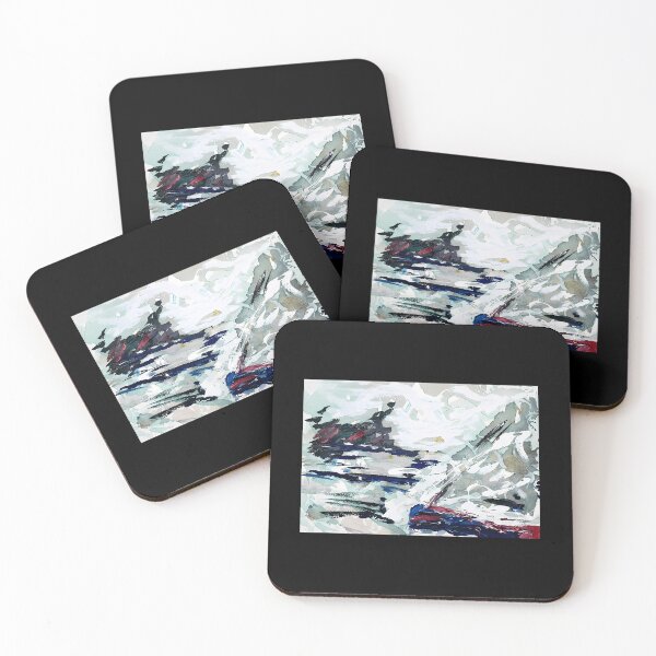 Item preview, In The Harbor - Acrylic Abstract By Tsteele.Art designed and sold by BIPOLIAPRINTSD.