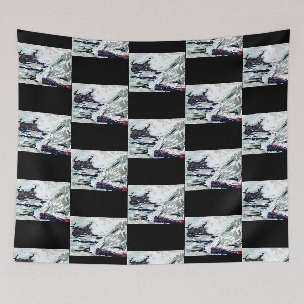 Item preview, In The Harbor - Acrylic Abstract By Tsteele.Art designed and sold by BIPOLIAPRINTSD.