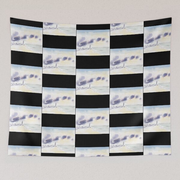 Item preview, Light House And The Sea designed and sold by BIPOLIAPRINTSD.