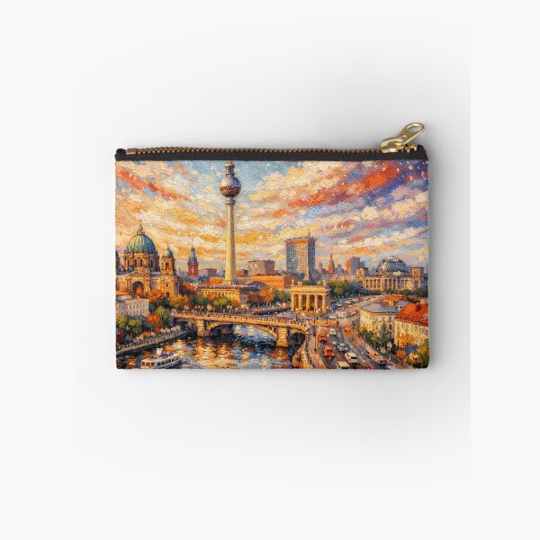 Item preview, A painting of Berlin – The Vibrant Capital of Germany. designed and sold by GalleryKauffeld.