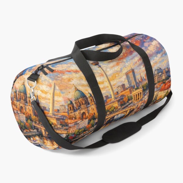 Item preview, A painting of Berlin – The Vibrant Capital of Germany. designed and sold by GalleryKauffeld.