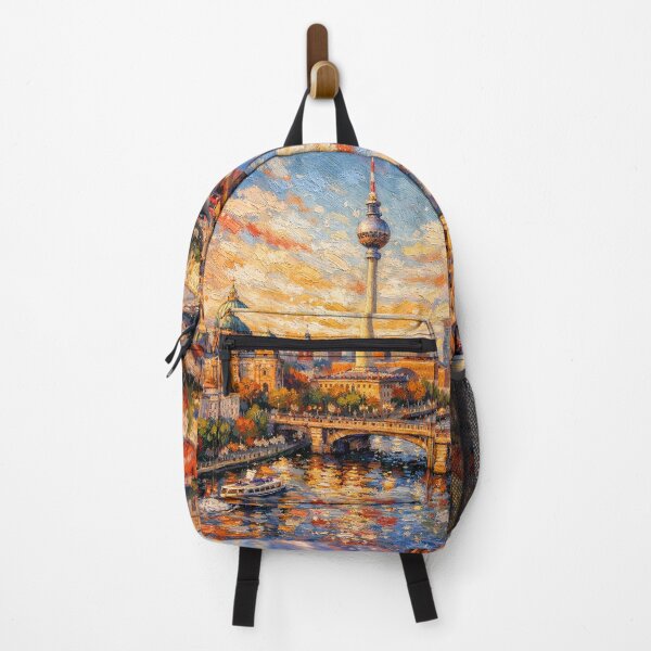 Item preview, A painting of Berlin – The Vibrant Capital of Germany. designed and sold by GalleryKauffeld.