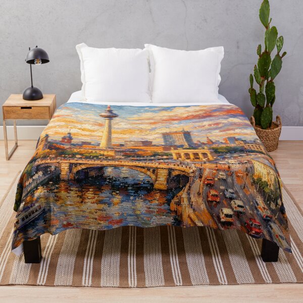 Item preview, A painting of Berlin – The Vibrant Capital of Germany. designed and sold by GalleryKauffeld.