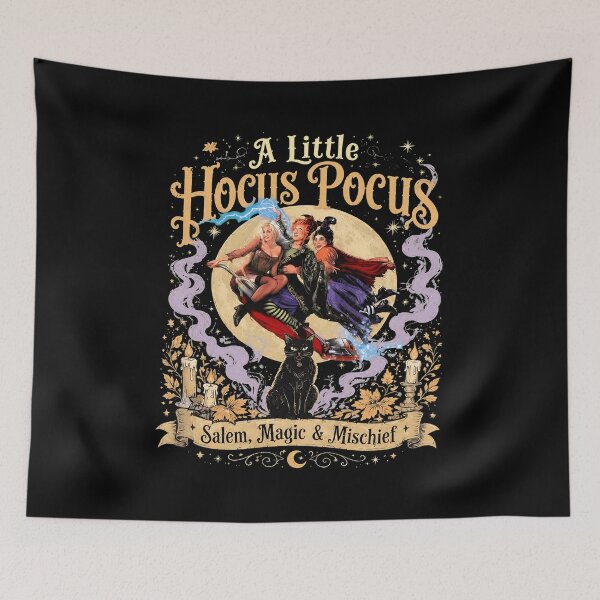 Item preview, A Little Hocus Pocus Salem Magic and Mischief Witch Graphic designed and sold by HannahWel16021.