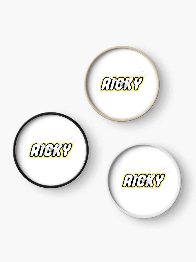 Thumbnail 3 of 4, Clock, Personalized Gift For Mini Builder Ricky designed and sold by FerrisBuiltd.