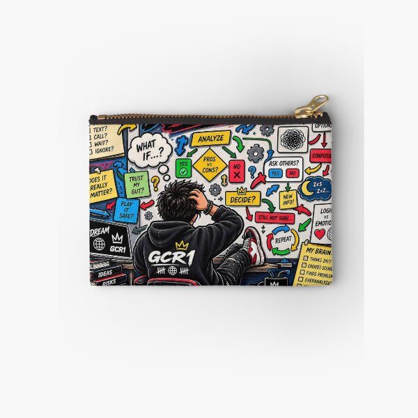 Item preview, I Need to Think About It | Funny Overthinking Graphic | GCR1 Originals designed and sold by GCR1.