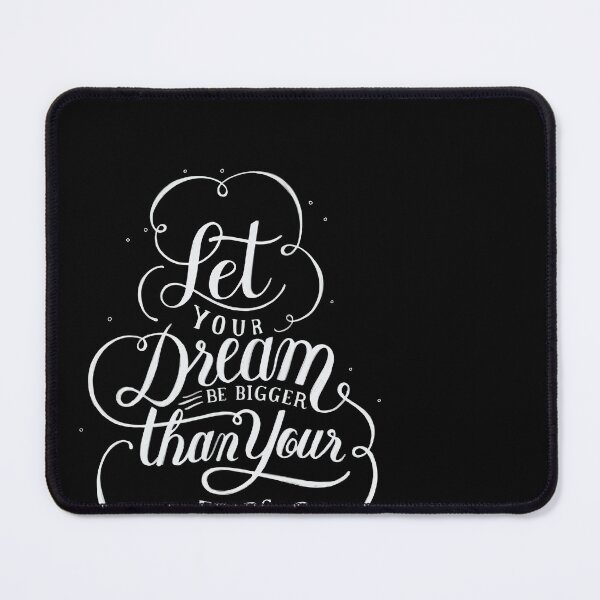 Item preview, Let Dreams Be Bigger Than Your Fear - Inspirational Motivation & Goal Setter Design designed and sold by DesignsCornerCo.