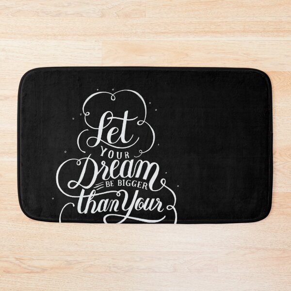 Item preview, Let Dreams Be Bigger Than Your Fear - Inspirational Motivation & Goal Setter Design designed and sold by DesignsCornerCo.