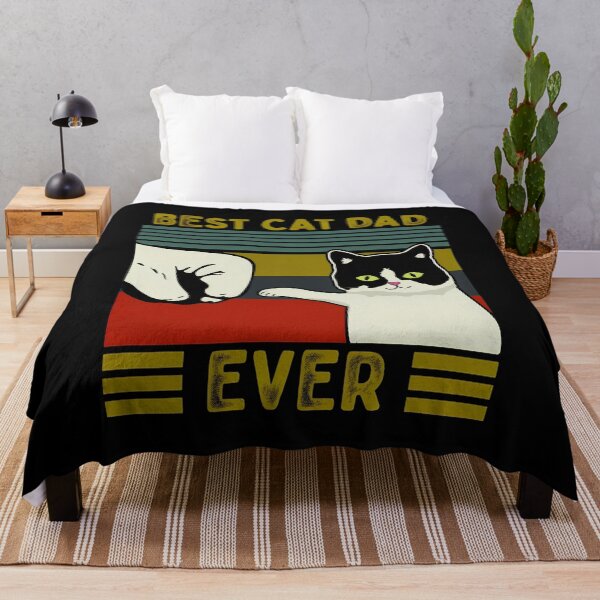 Item preview, Best Cat Dad Ever Retro Fist Bump designed and sold by GiaoCalonas.